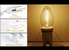 Holiday Village 1 Bulb Light Cord With Switch-4 Ft With Continuous Power Plug