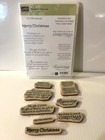 Stampin Up  Versatile Christmas Rubber Stamp Set 140392