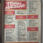 Teen Machine Magazine December 1981 Scott Baio  Ralph Macchio No Label Vg