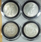 Lot Of 4 Us 90  Silver Dollars Morgan And Peace  1901-o  1921-s  1925  1926-s 