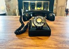 Vintage Western Electric 302 Working Telephone 1945 Bakelite Rotary Phone