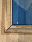 Vintage 1965 Original Acrylic Still Life Painting  Blue Bottle  Signed By Artist