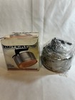 Vintage Nos Revere Ware Copper Clad 6 Cup Whistling Tea Kettle  new   3511217