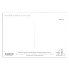 French Cat Postcard  charlock Holmes   Dr Catson   sherlock Holmes 