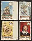 Travelstamps  1975 Barbados Stamps Scott 428-431 350th Anniv  1st Settlement Mnh