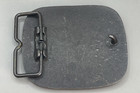 Vintage 1970s John Deere Solid Brass Belt Buckle Leaping 2 5  X 2 75 