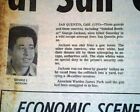 San Quentin Six George Jackson Prison Escape Attempt Killings 1971 Old Newspaper