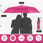 Windproof Travel Umbrella Automatic Compact Folding Uv Protection