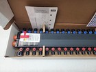 Viega Pureflow 1 2 In Press X 36 Port Distribution Manifold 14 Hot 22 Cold 49630