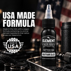 Nighthawk Black Tattoo Ink 4oz By Element Tattoo Supply Lining Shading Blending