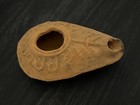 Ancient Byzantine Oil Lamp 5th-7th Cent  Ad