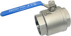 4  Npt Female 316 Stainless Steel Full Port Ball Valve Vinyl Handle Wog1000