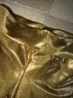 Metallic Gold Dance Shorts  Cheer Gymnastics Spandex Adult Extra Small Gold