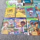 Leapfrog Tag Books Lot Reading System Pen With 21 Books  2 New  Read   Write