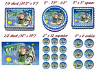 Toy Story Buzz Lightyear Party Edible Cake Topper Image