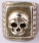1940 Ww2 Wwii Skull 1943 Ring War Period Battlefield Artifact Military Size 10