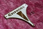 Vintage 1950 s   1960 s Epiphone Headstock Brass Badge Sheraton Casino Wilshire