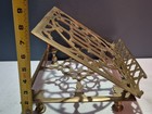 Vintage Solid Brass Ihs Missal bible Stand book Holder-folding-10 5   9 - read 