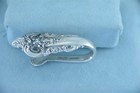 Wallace Grande Baroque Sterling Silver Napkin Clip No Monogram