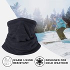 Winter Neck Warmer Gaiter Fleece Windproof Ski Face Mask Scarf For Cold Weather