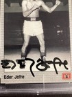 Eder Jofre Signed 1991 Aw Sports  92 Boxing Card Heavyweight Auto Psa dna