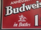 Vintage Anheuser-busch Budweiser In Bottle 15 Cents - Us-made Tin Sign  new 