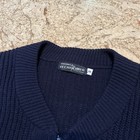 Vintage 1990s Postal Service Cardigan Sweater Usps Us Mail Eagle Navy Small