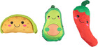 3 Pack Plush Dog Chew Toys     Soft Squeaky Puppy Toys For Small Dogs    4  Durable 