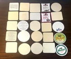 Vintage European Beer Coasters Lot Of  25  Barware Party Supplies
