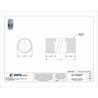 Zoro Select Link25012ez Double-end Threaded Rod  1 4 -28 Thread To 1 4 -28 