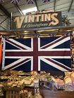 Union Jack Large Textile Flag  152cm X 76cm Vintage White  Our Best Selling Flag