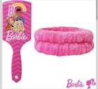 Barbie Kids Hair Brush   Spa Headband Set For Girls - Fun Grooming Kit For