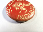 Vintage Stanford Indians Mascot Pinback Button 1 75  Pre-1972 Football Pep Pin