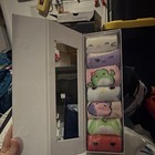Squishmallows 7-pair Days Of Cozy Crew Socks Gift Set Kids M Multicolor