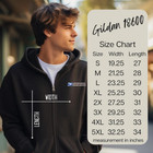Personalized Fullzip Hooded Sweatshirt Embroidery Pocket Size Logo Postal Worker