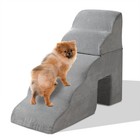 5 Step Non-slip Pet Stairs Memory Foam In outdoor Dog Cat Ladders Door Opening