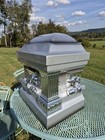 Salesman Sample Casket Cutaway Funeral Home