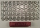 Original Roll Of  50  1943-s Steel Lincoln Wheat Cents Uncirculated