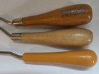 Latch Needle hinged Hook Latch Hooking Tools Lot Of 3 Vintage Craft Gift  Rug