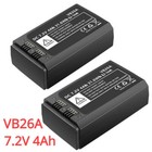 Godox Vb26a 7 2v 4000mah Li-ion Rechargeable Battery For Godox V1c V1n V1f V1s 