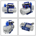 110v 9 6 Cfm 1 Hp Dual-stage Rotary Vane Hvac Air Vacuum Pump For R12 R22 R134a