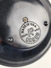 Vintage Ap Games Roulette Wheel Black Rubber Works Great No Ball