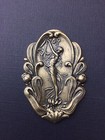 12863          Brass Oxidized Large Mythological Nymph Jewelry Finding