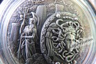 Shield Of Athena Aegis Mythology 2oz Silver Coin Cook Islands 2018