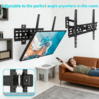 Full Motion Lcd Led Tv Wall Mount Bracket Swivel Tilt 26  32 40 42 43 47 50 55  