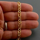 10k Yellow Gold 5 6mm Figaro Link 10  Anklet Free Gift Box