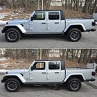Fit 20-25 Jeep Gladiator 4 Door Jt Drop Side Step Running Boards Nerf Bar Bdka