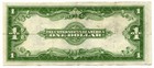 1923  1 Silver Certificate - Large Currency Note - United States Dollar - L480