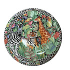 Sakura Ultra Porcelain Dinnerware Set Of 8 Plates -  magic Jungle  Pattern