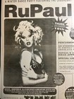 Rupaul 1997  Christmas Concert Tour Poster San Diego Pre Rupaul s Drag Race New 